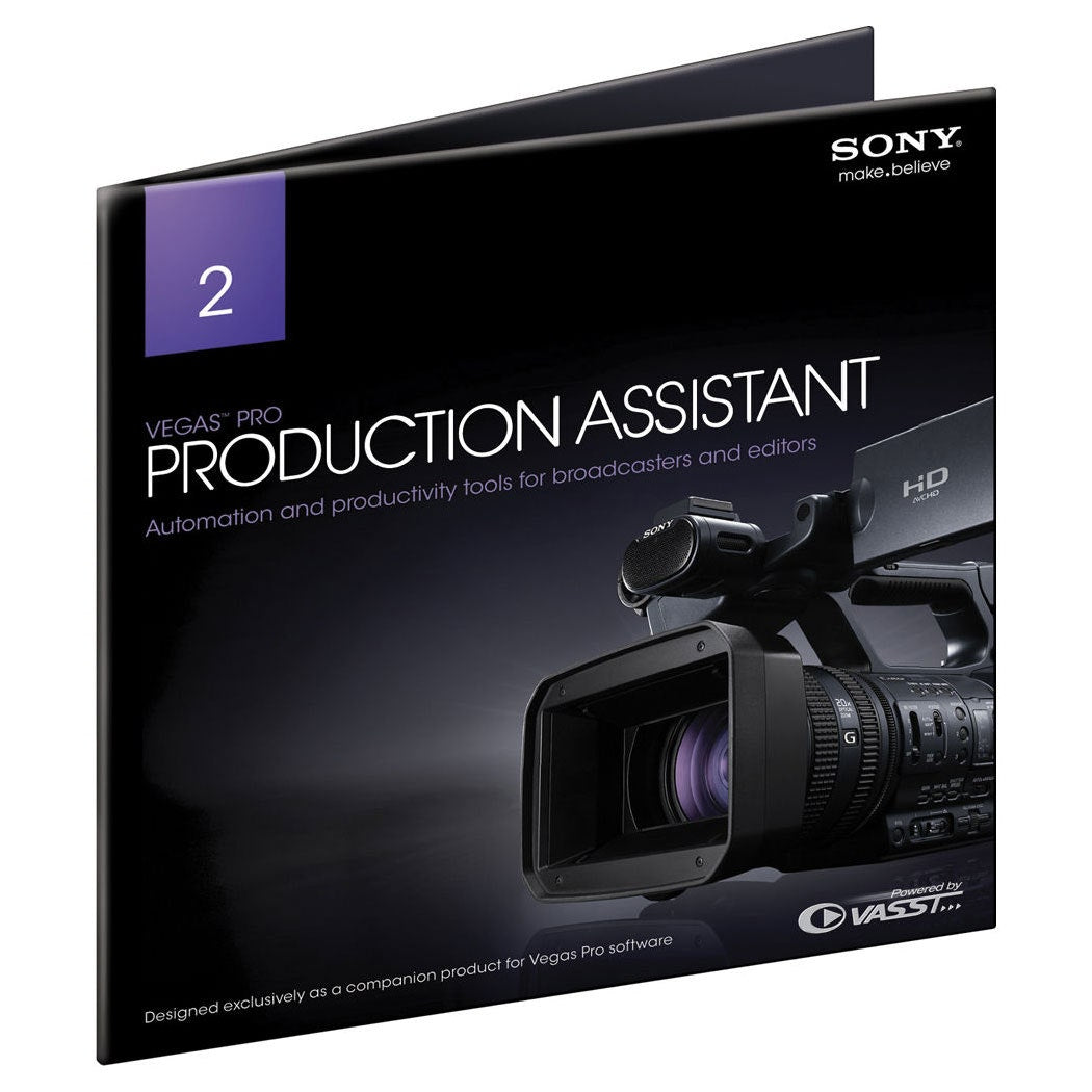 Sony Vegas Pro Production Assistant 2 - Electronic Delivery