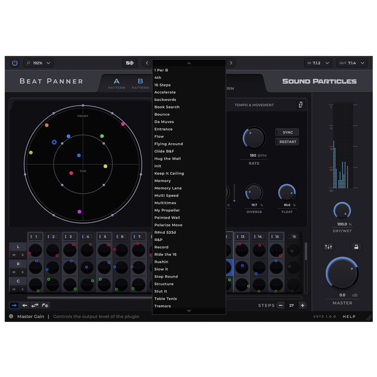Sound Particles Beat Panner - Electronic Delivery