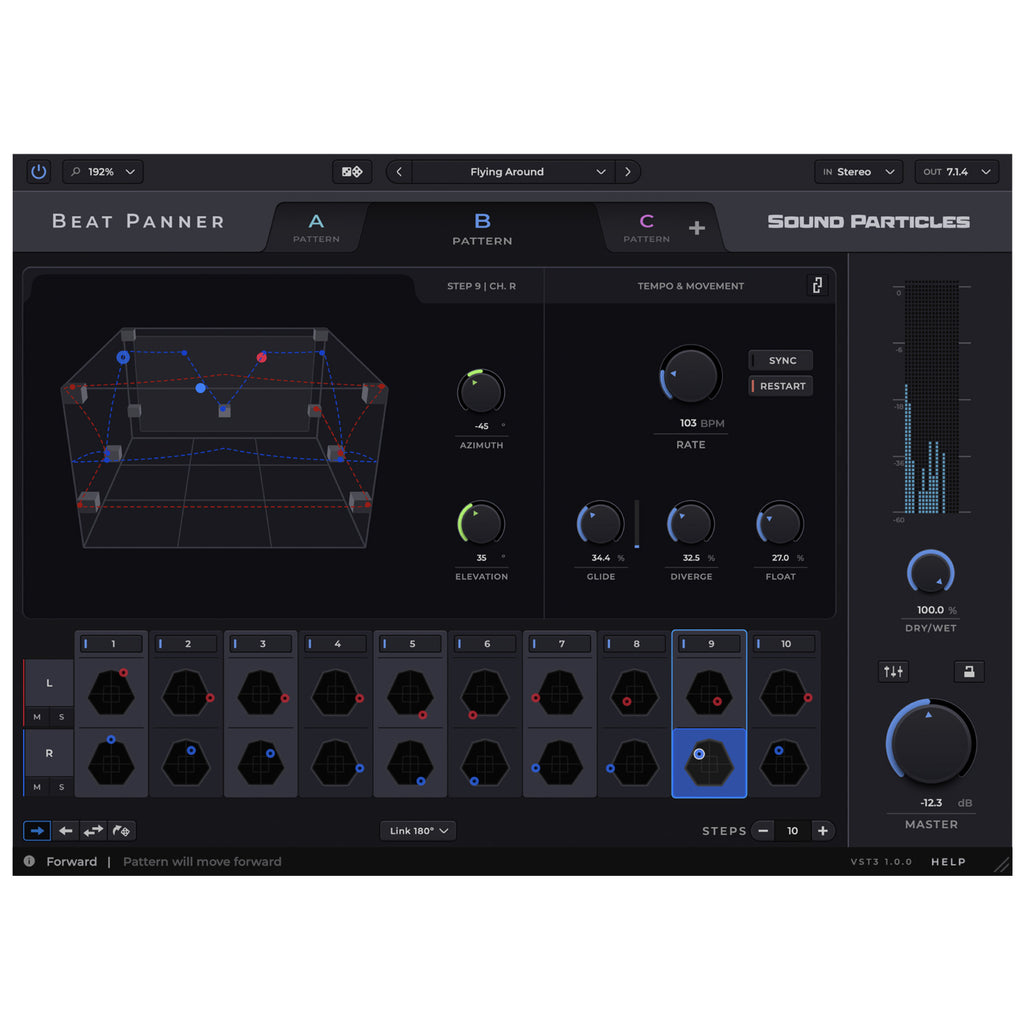 Sound Particles Beat Panner - Electronic Delivery