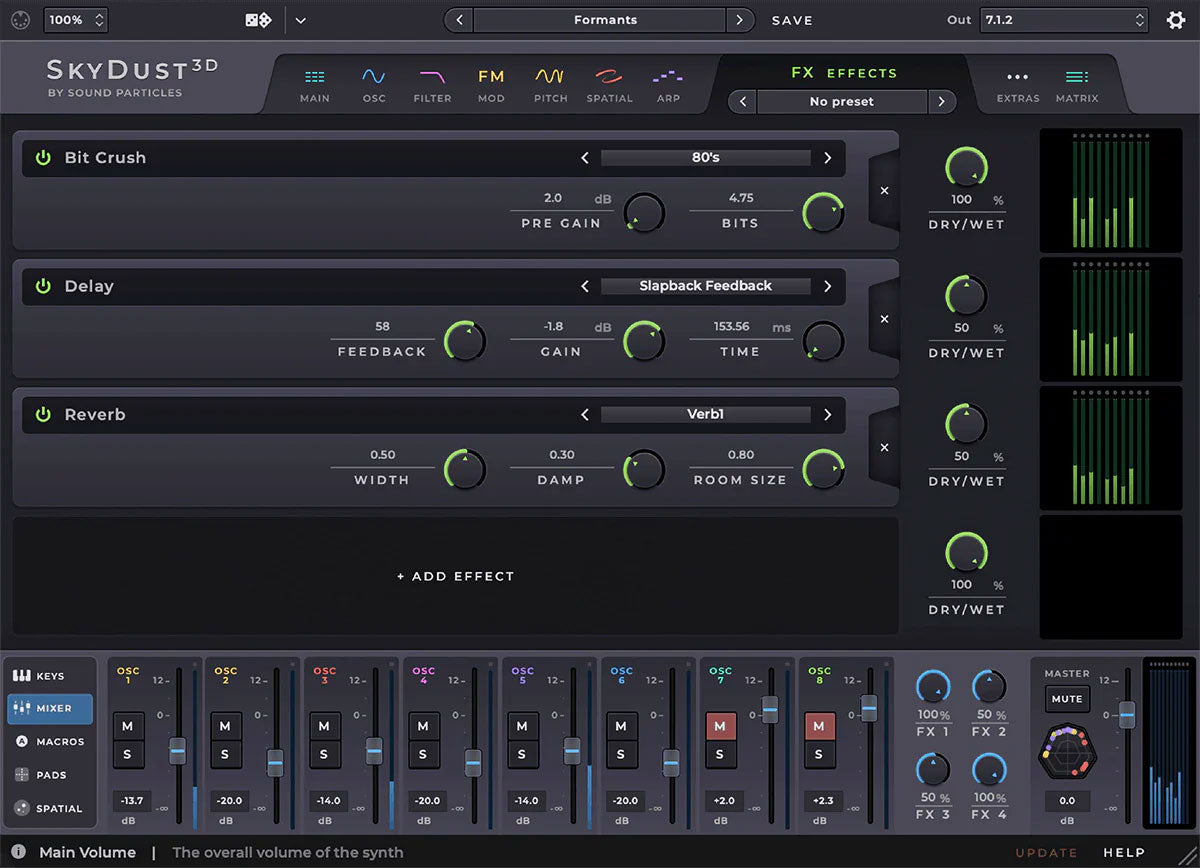 Sound Particles SkyDust 3D Immersive Synth Plug-In