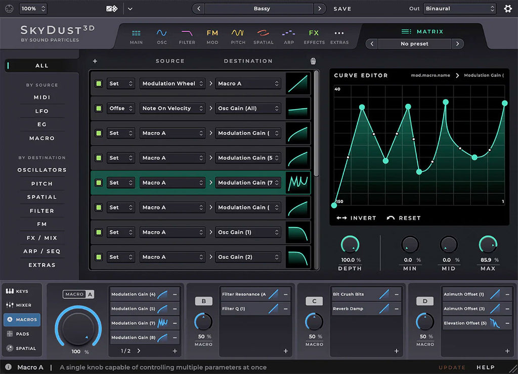 Sound Particles SkyDust 3D Immersive Synth Plug-In