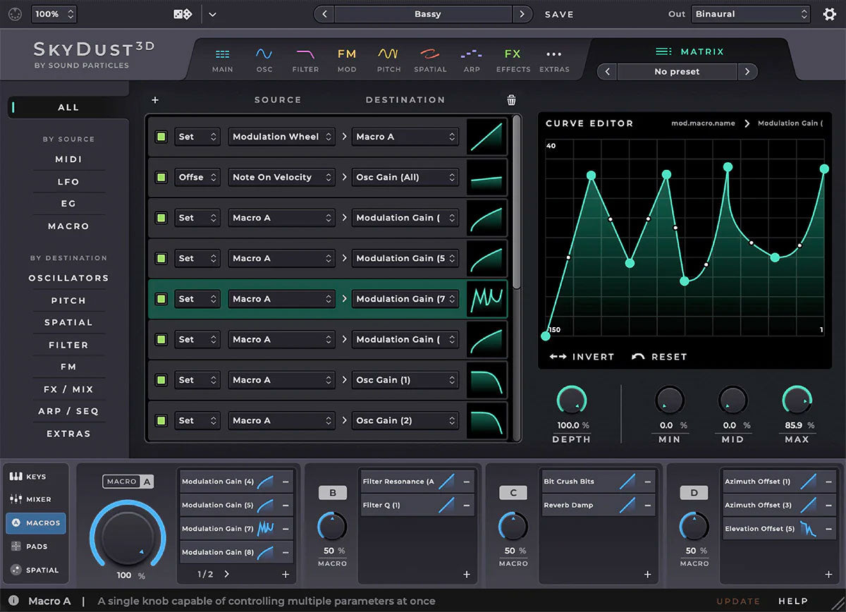 Sound Particles SkyDust 3D Immersive Synth Plug-In