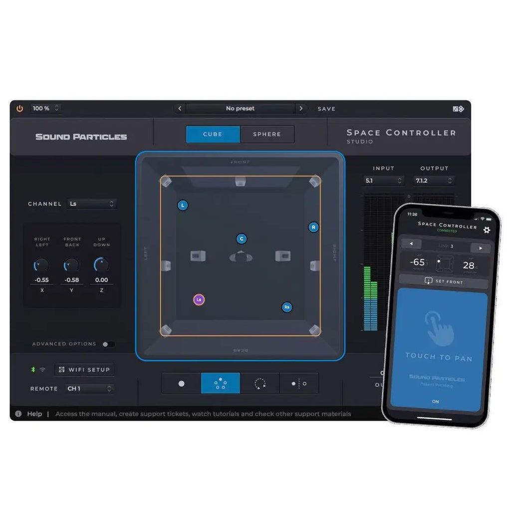 Sound Particles Space Controller Studio - Elec Del