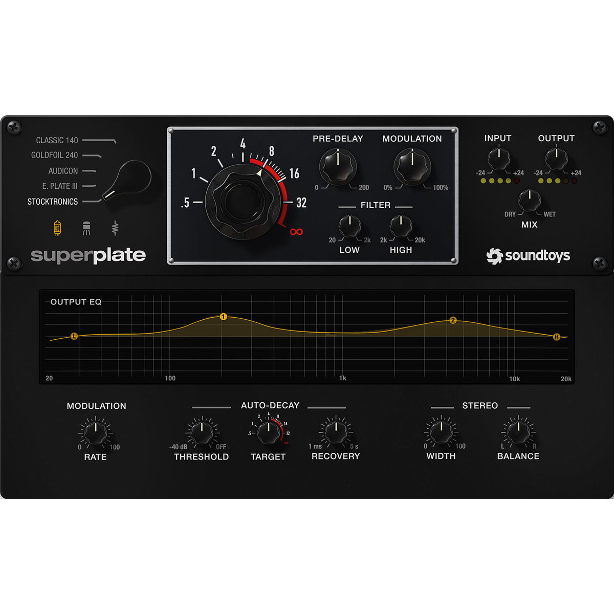 SoundToys SuperPlate Plate Reverb Plug-In - Electronic Delivery