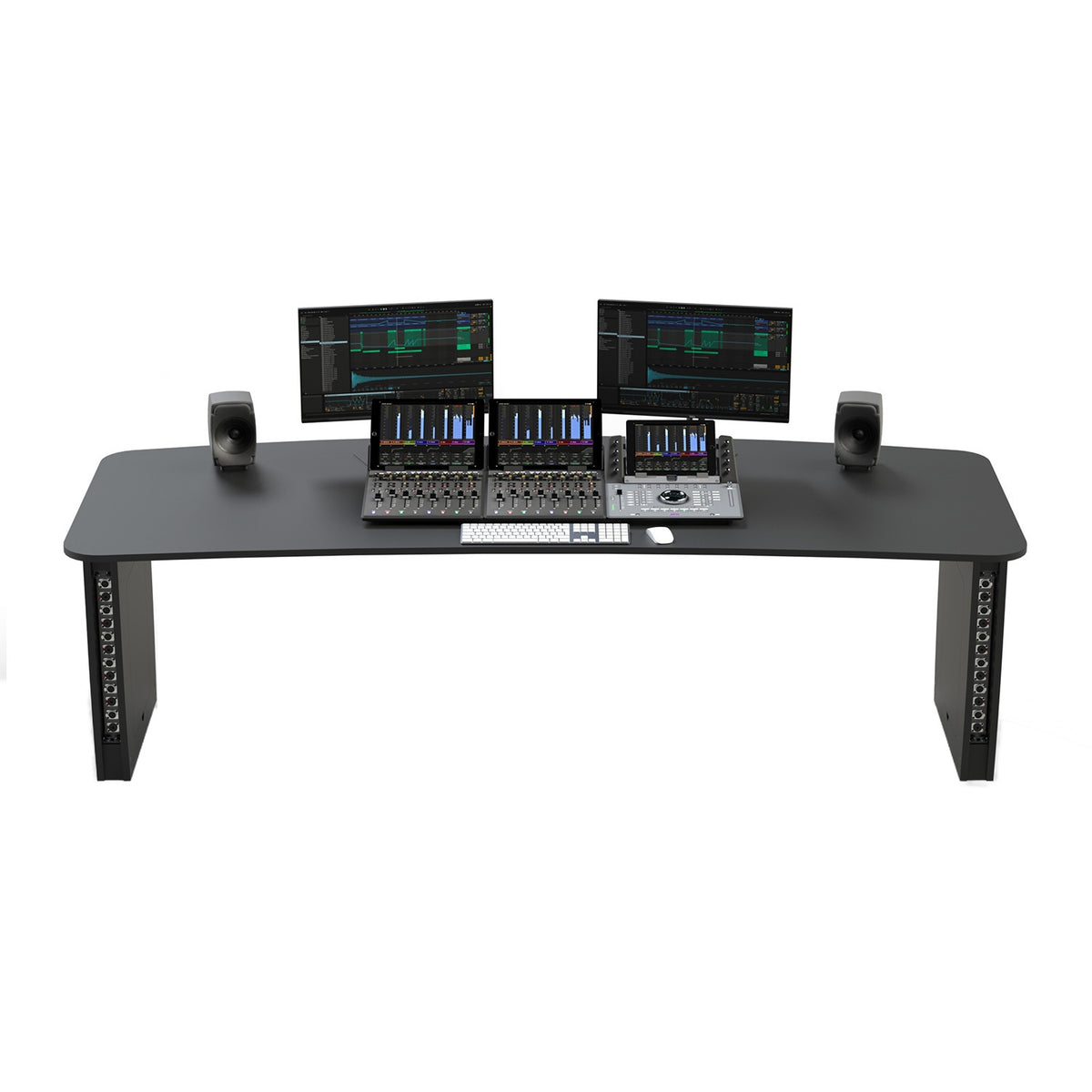 Soundz Fishy Modular 8 Desk - Matte Black