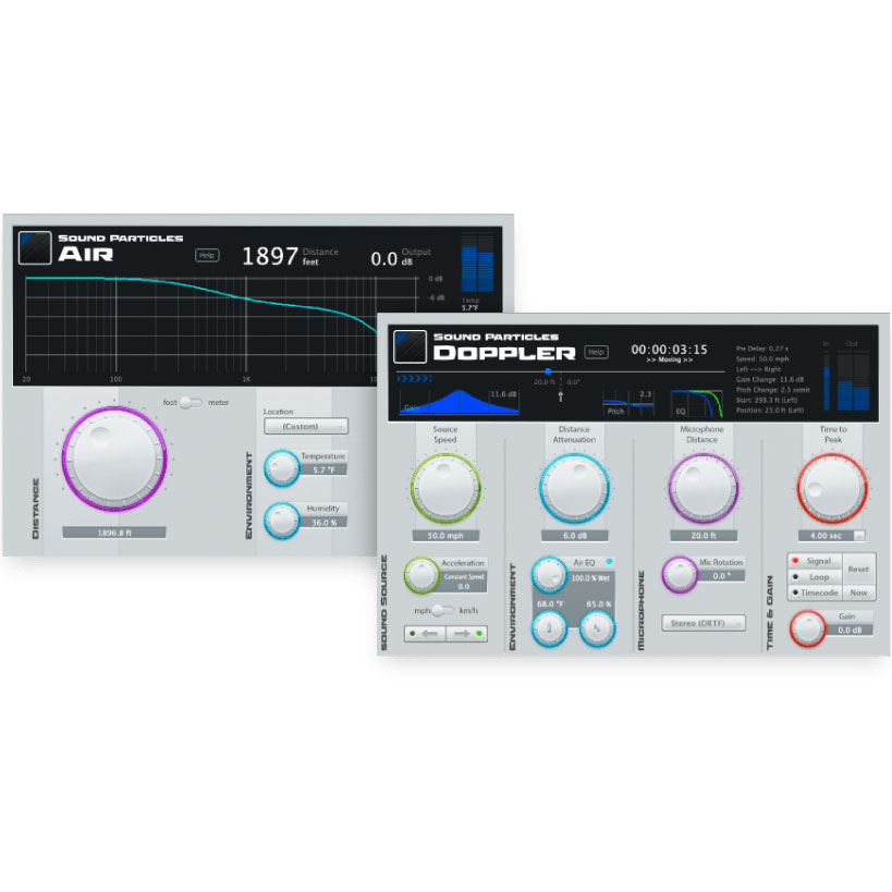 Sound Particles Doppler & Air Perpetual