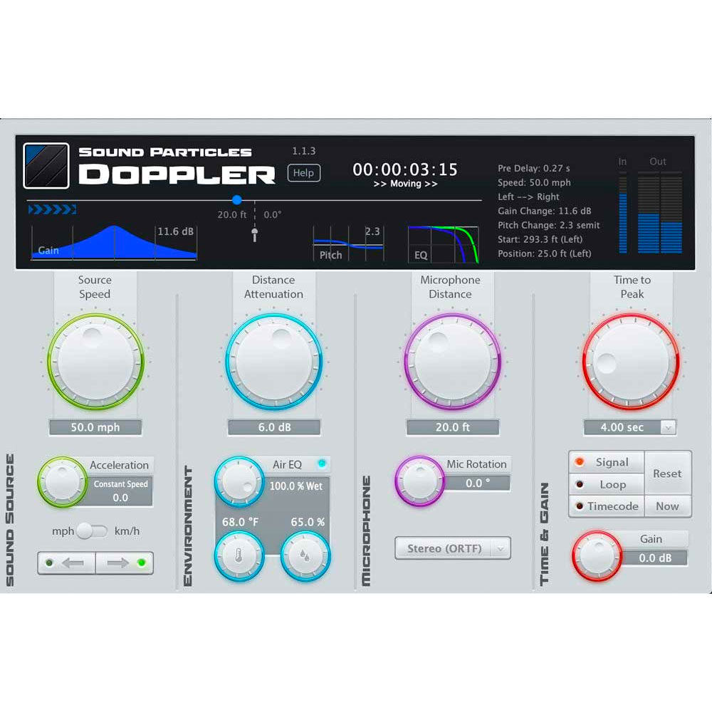 Sound Particles Doppler Plug-In