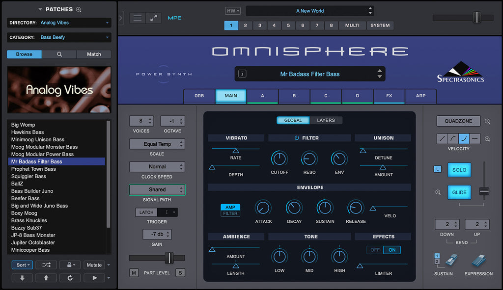 Spectrasonics Omnisphere 3 Synthesizer Virtual Instrument - Retail Box