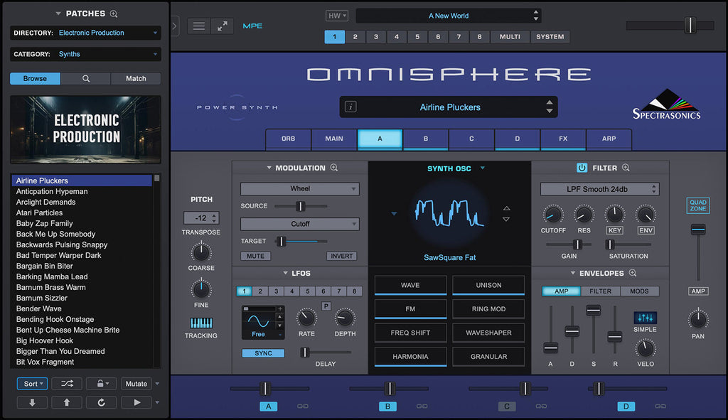 Spectrasonics Omnisphere 3 Synthesizer Virtual Instrument - Retail Box