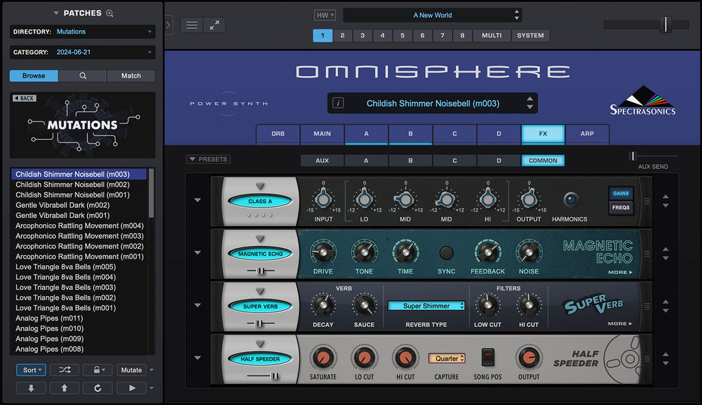 Spectrasonics Omnisphere 3 Synthesizer Virtual Instrument - Retail Box