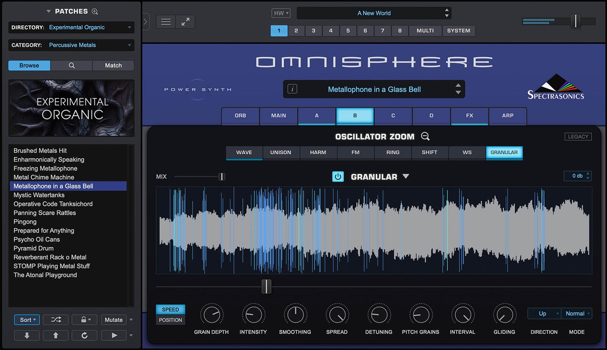 Spectrasonics Omnisphere 3 Synthesizer Virtual Instrument - Retail Box