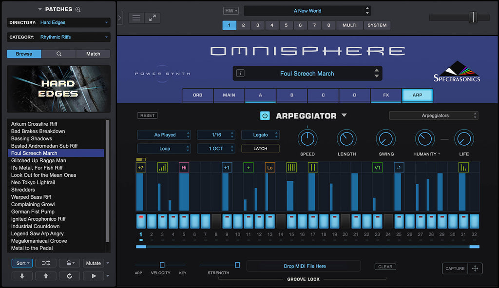 Spectrasonics Omnisphere 3 Synthesizer Virtual Instrument - Retail Box