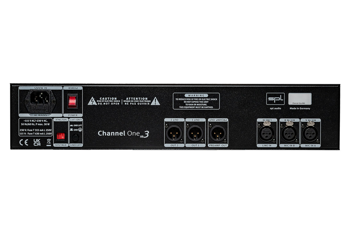 SPL Channel One Mk3 Premium Mono Channel Strip