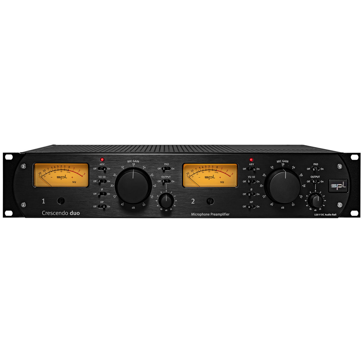 SPL Crescendo duo v2 Two-Channel Microphone Preamplifier
