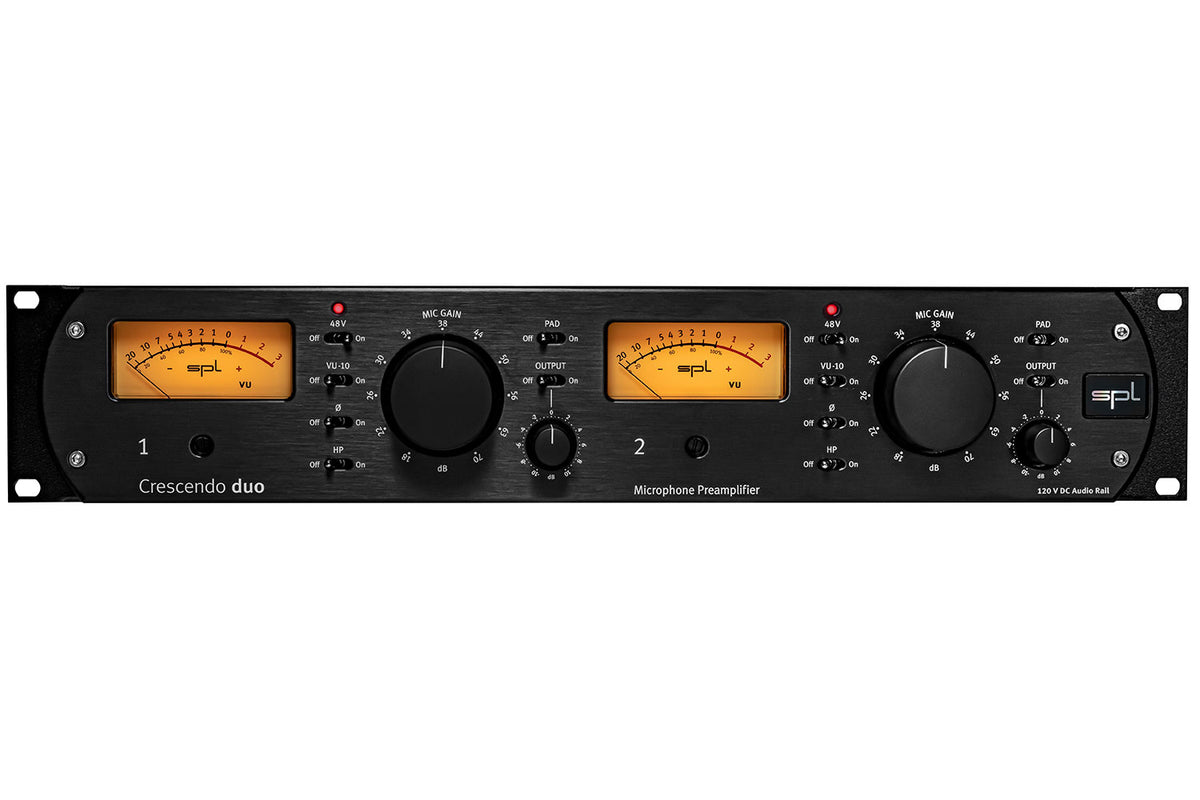 SPL Crescendo duo v2 Two-Channel Microphone Preamplifier