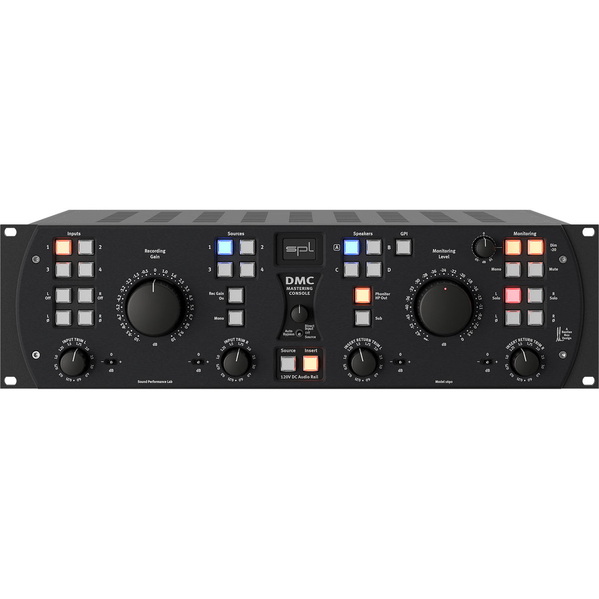 SPL DMC Stereo Mastering Console - All Black