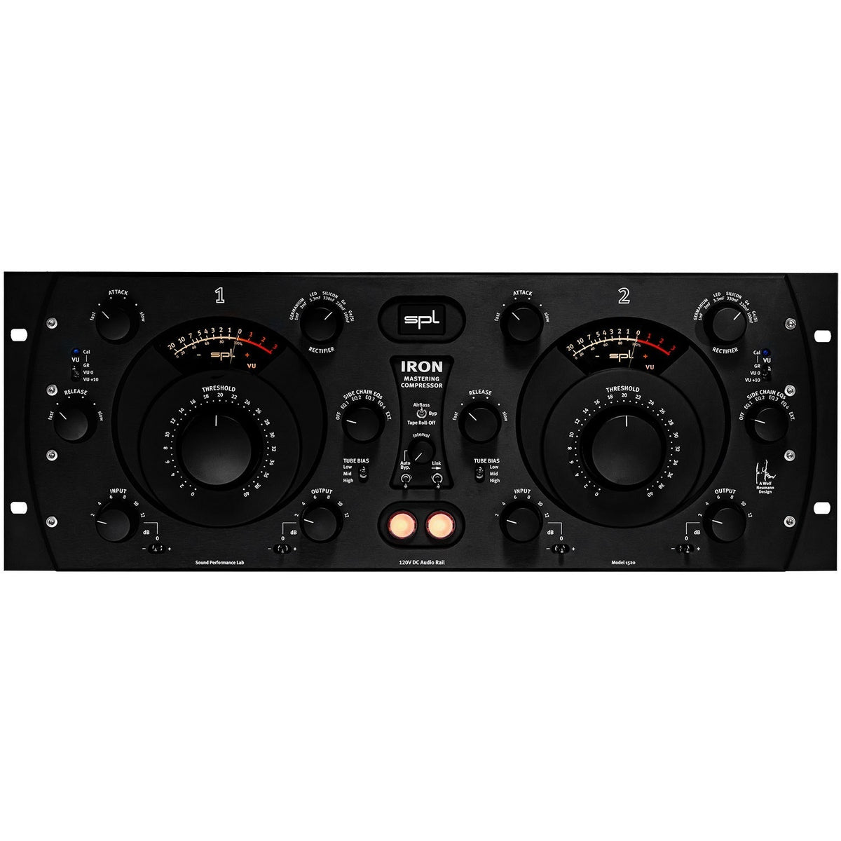 SPL IRON Tube Mastering Compressor v2 - All Black