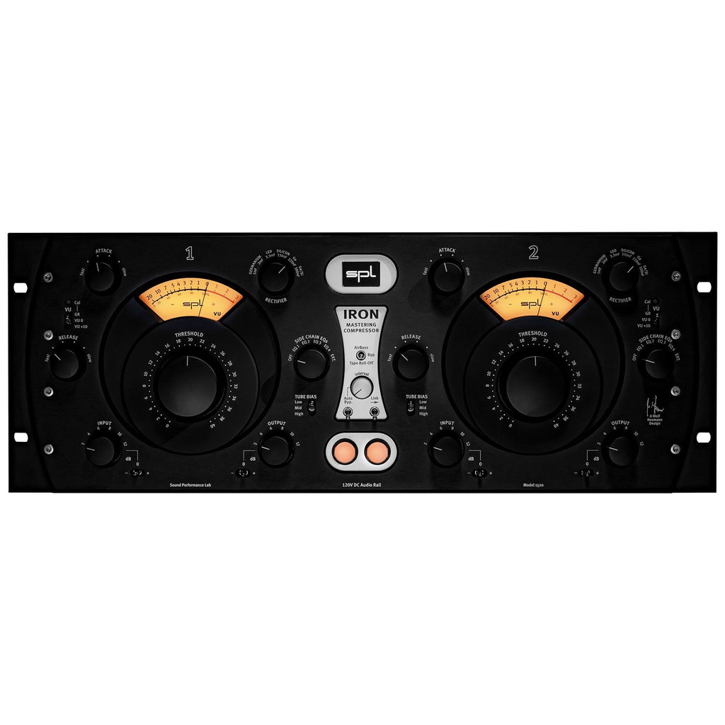 SPL IRON Tube Mastering Compressor v2 - Black