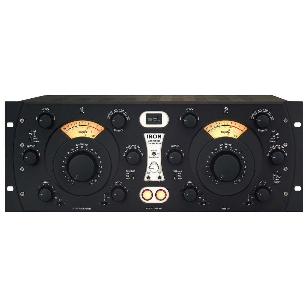 SPL Iron Mastering Tube Compressor - Black