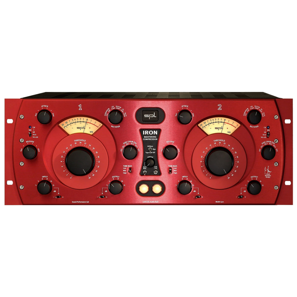 SPL Iron Mastering Tube Compressor - Red