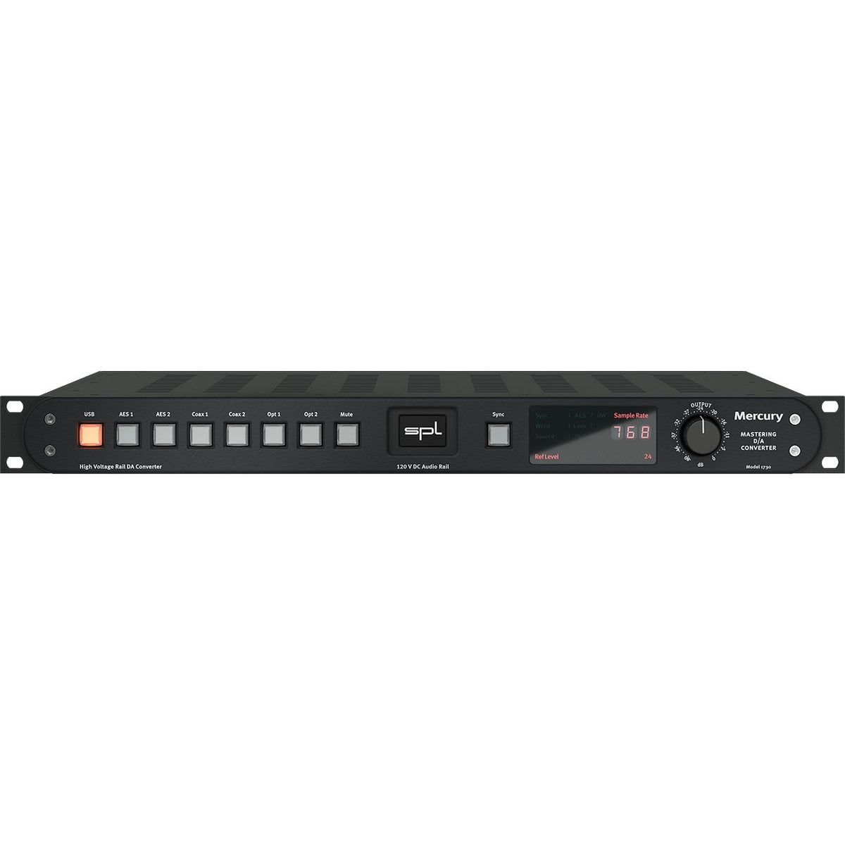 SPL Mercury Mastering DA Converter - Black