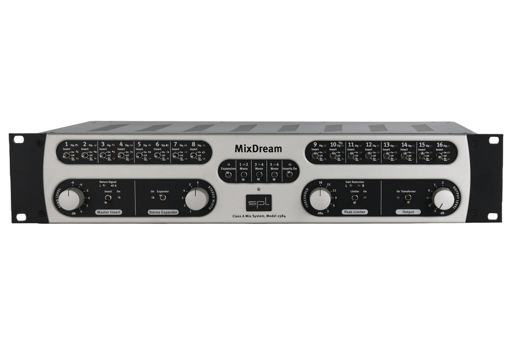 SPL MixDream 16-in-2 Summing Mixer #14.2384.00596 (Used)