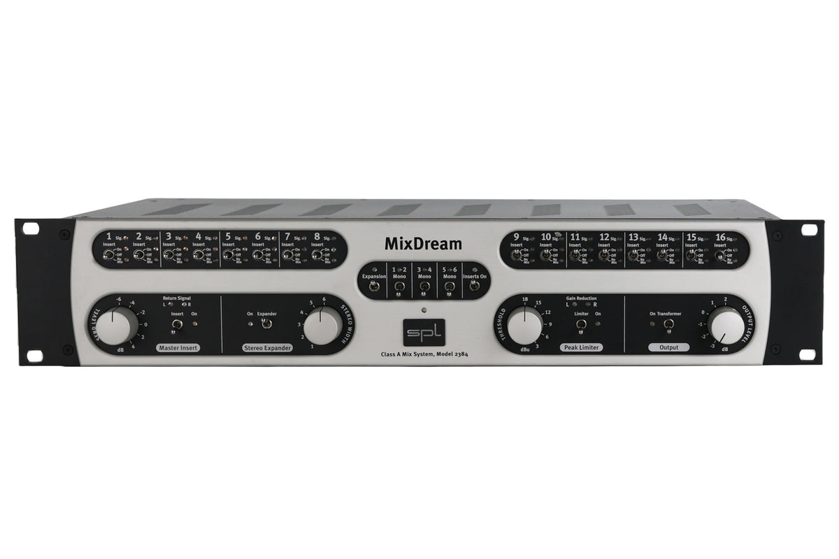 SPL MixDream 16-in-2 Summing Mixer #14.2384.00596 (Used)