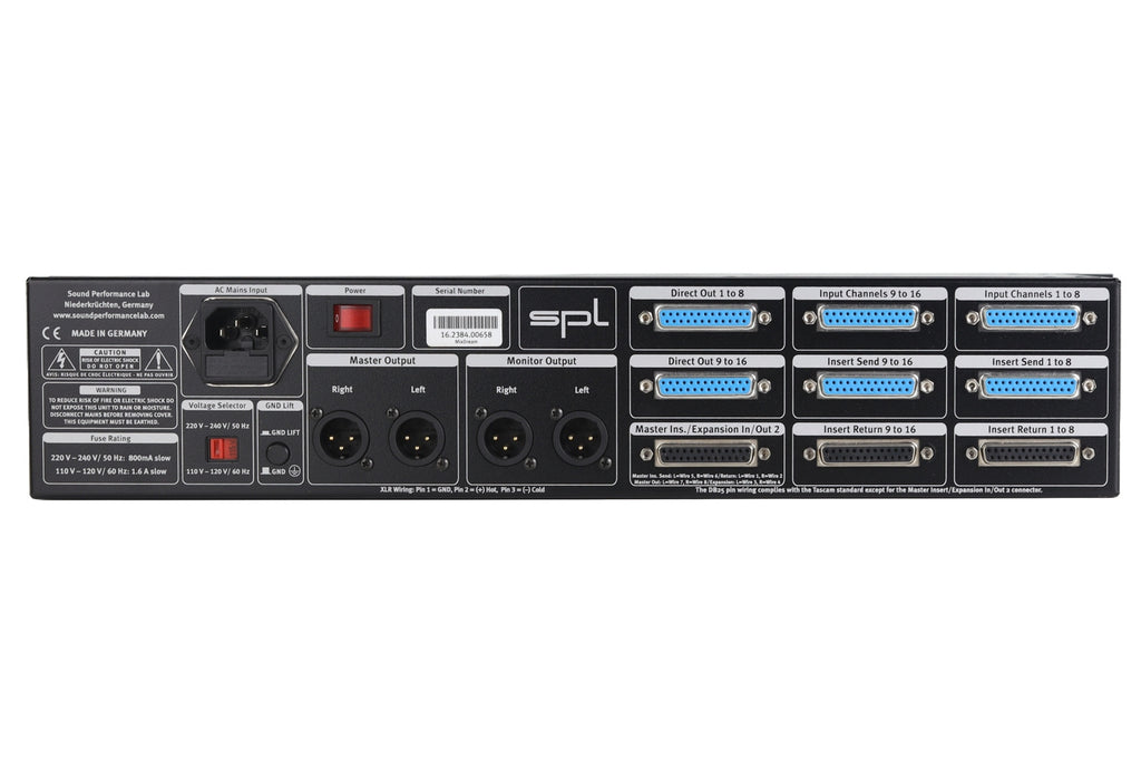 SPL MixDream 16-in-2 Summing Mixer #16.2384.00658 (Used)