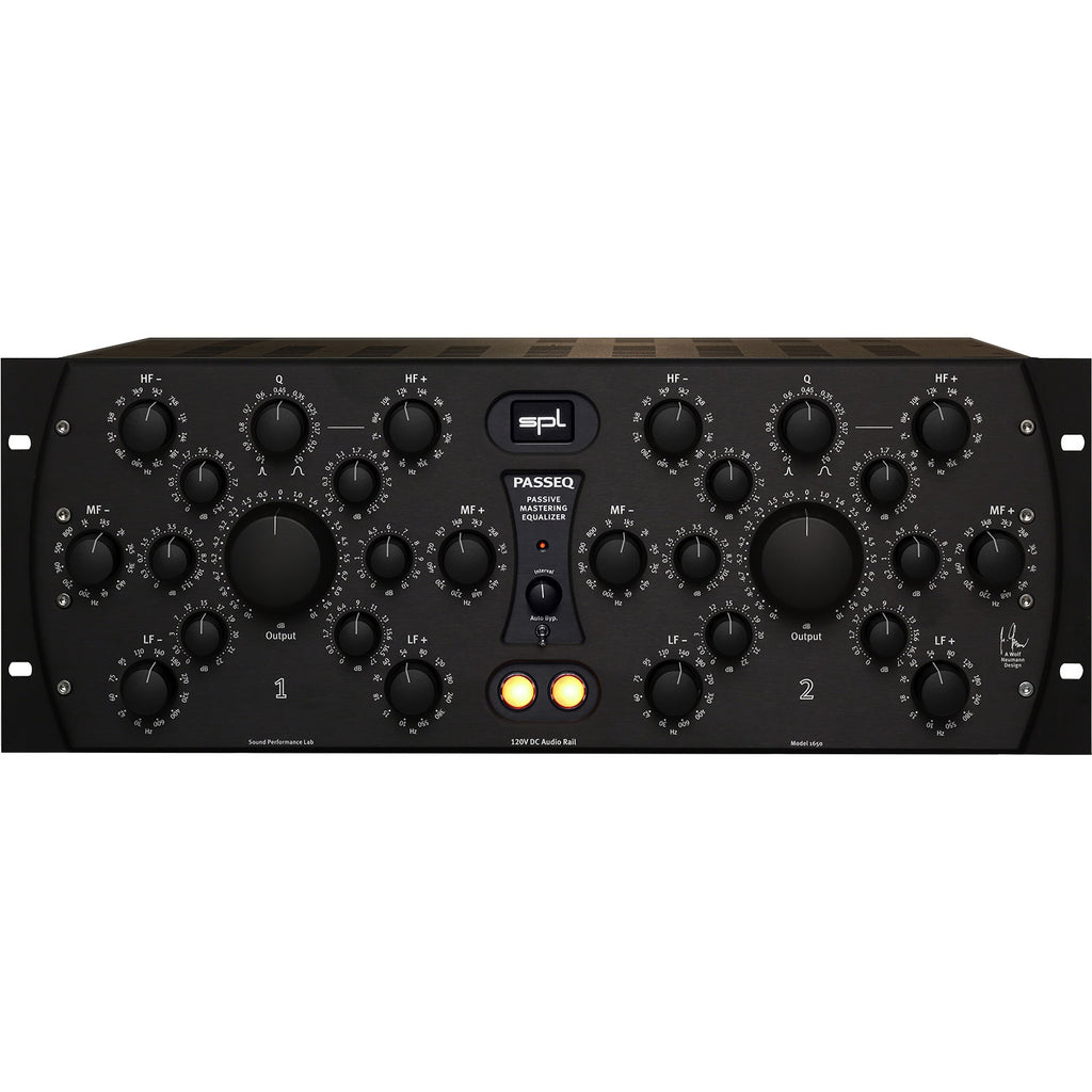 SPL PASSEQ Passive Mastering EQ - All Black