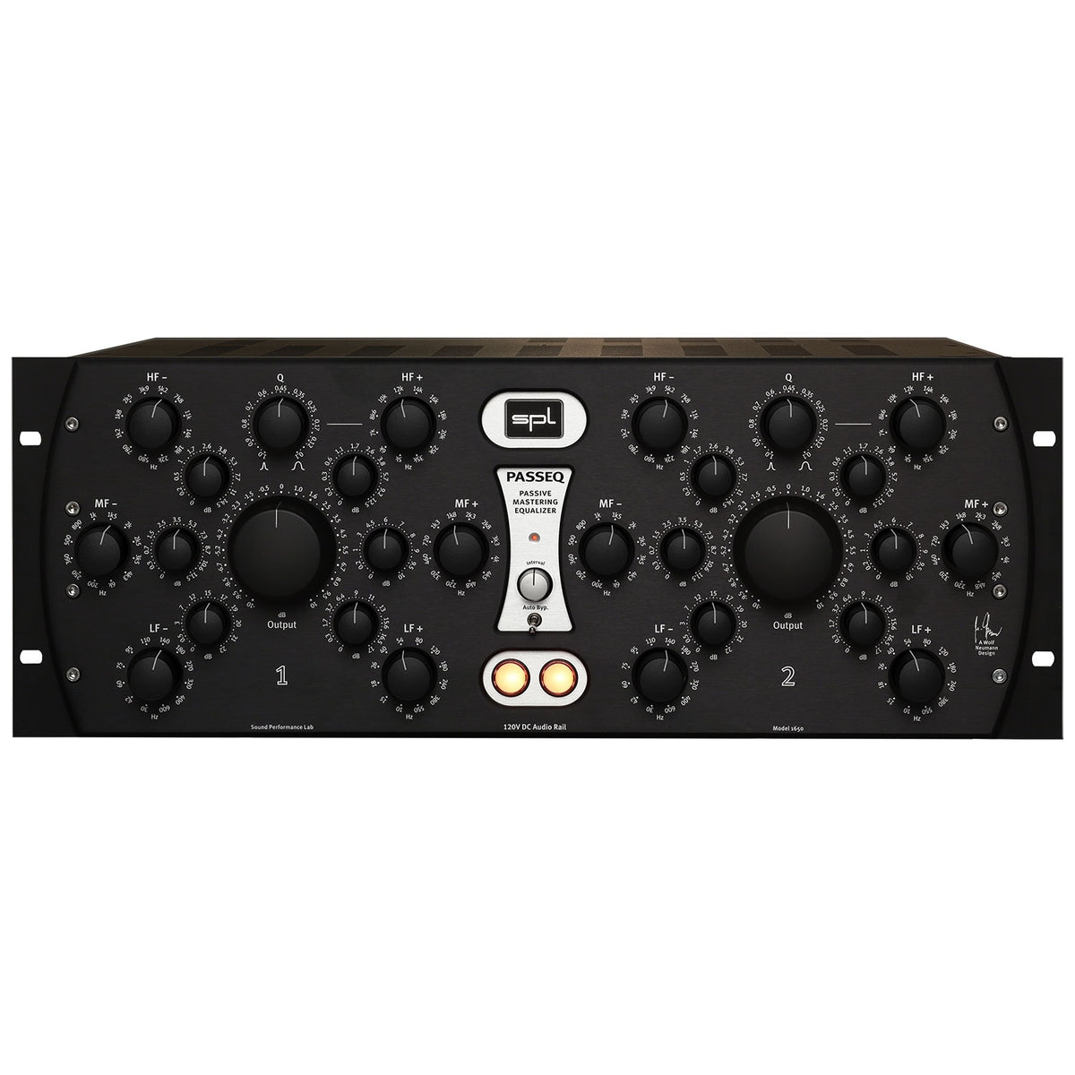SPL PASSEQ Passive Mastering EQ - Black