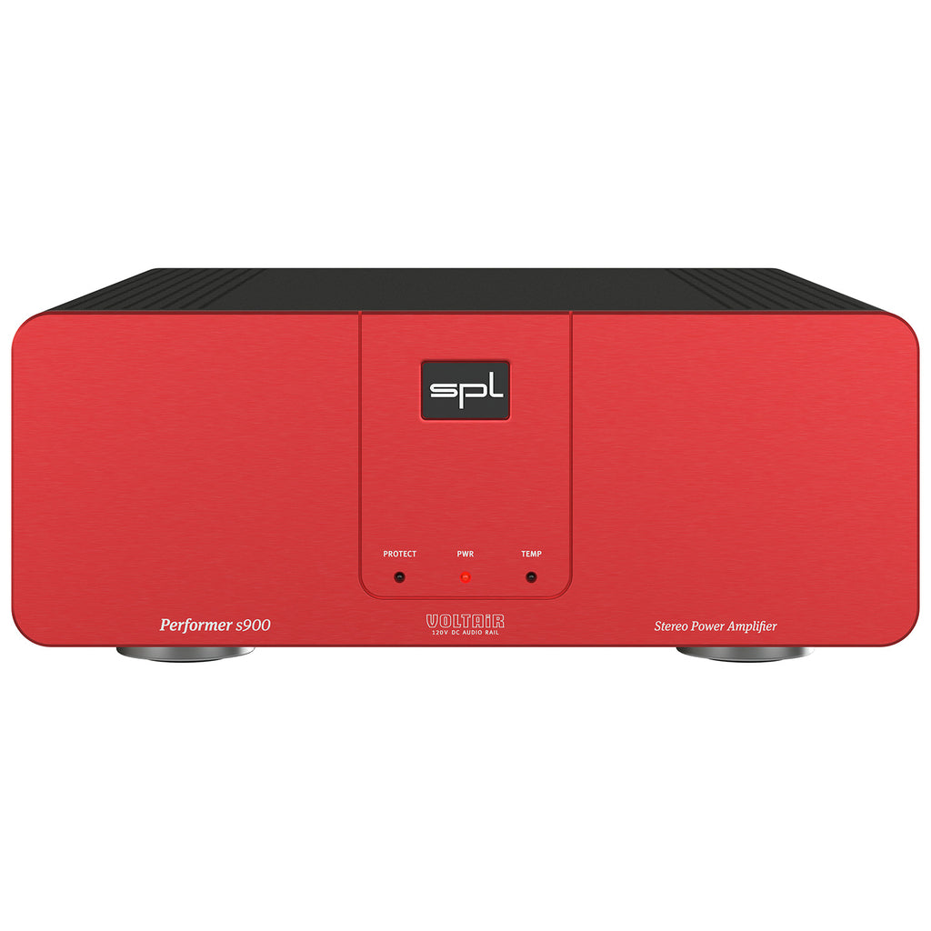 SPL Audio Performer s900 Stereo Power Amplifier - Red