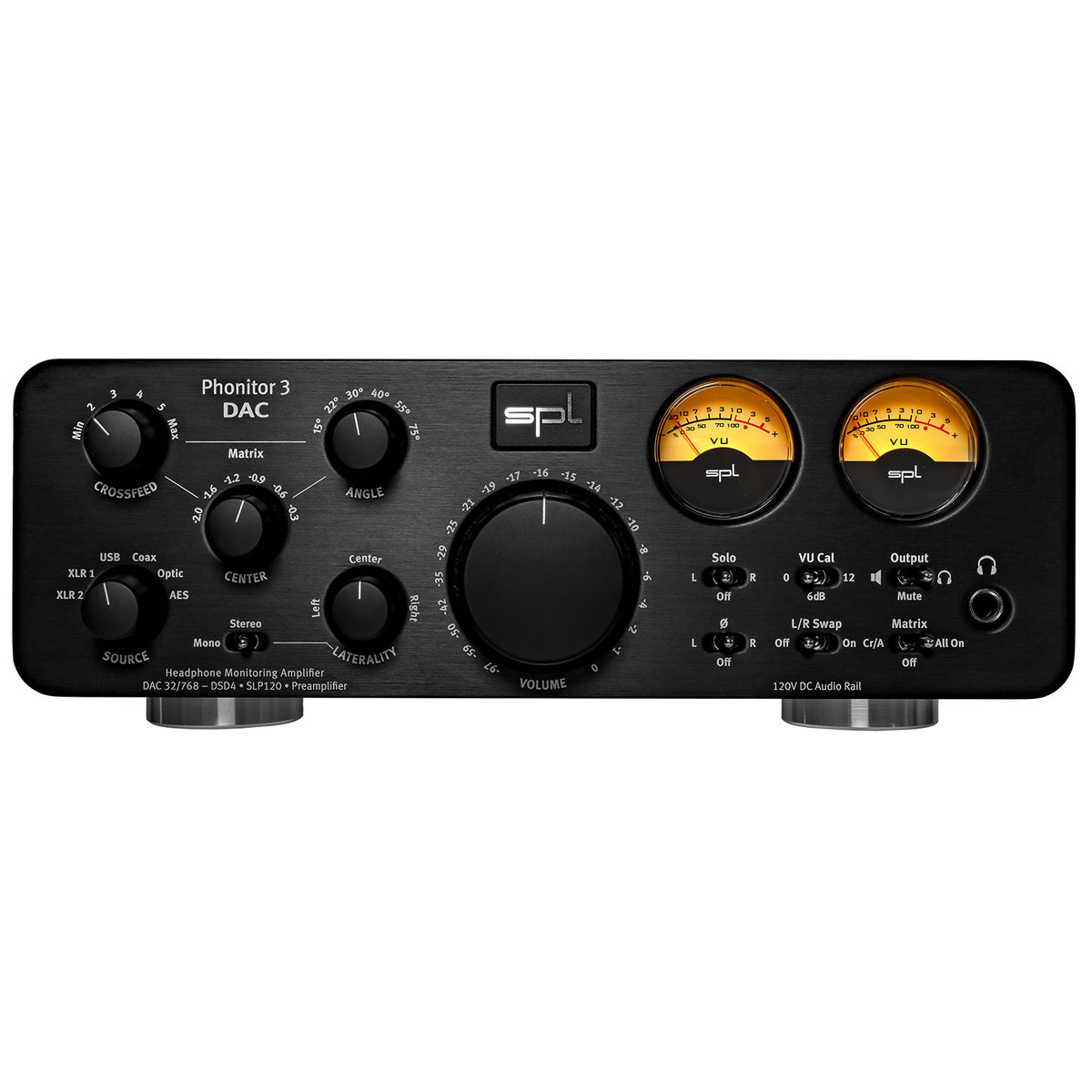 SPL Phonitor 3 DAC Headphone Amp and Monitoring Controller