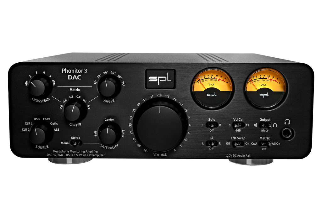 SPL Phonitor 3 DAC Headphone Amp and Monitoring Controller