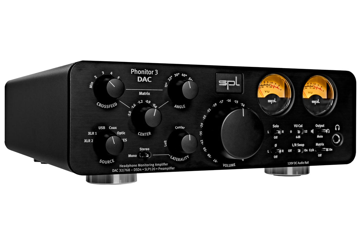 SPL Phonitor 3 DAC Headphone Amp and Monitoring Controller