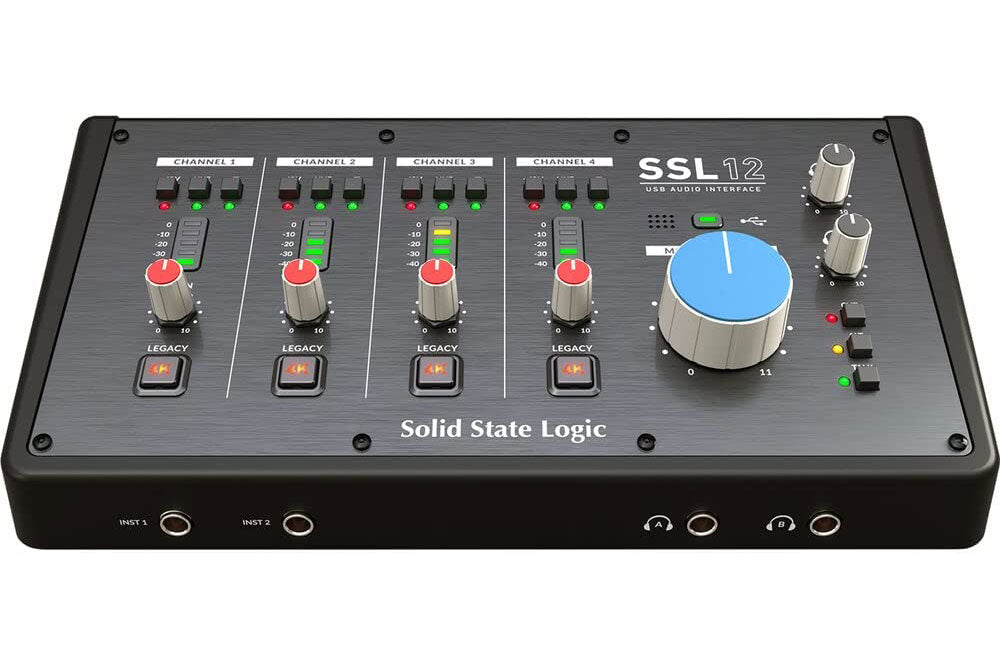 Solid State Logic SSL 12 USB Audio Interface – Vintage King