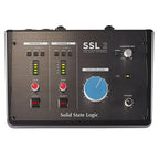 SSL SSL 2 USB Audio Interface Recording Pack with Headphones and Microphone