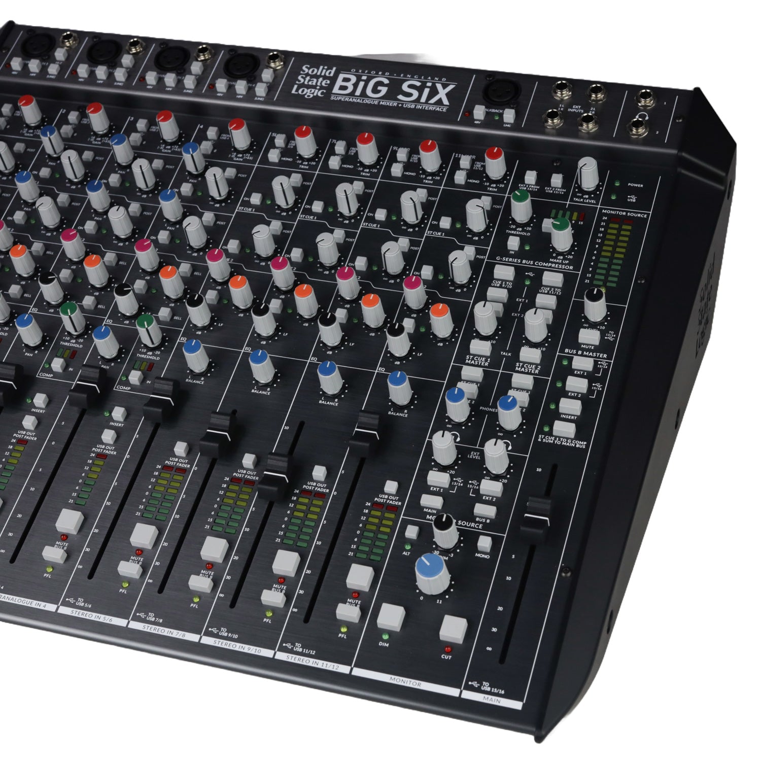 SSL BiG SiX Large-Format Desktop Mixer and Interface #BS-003973