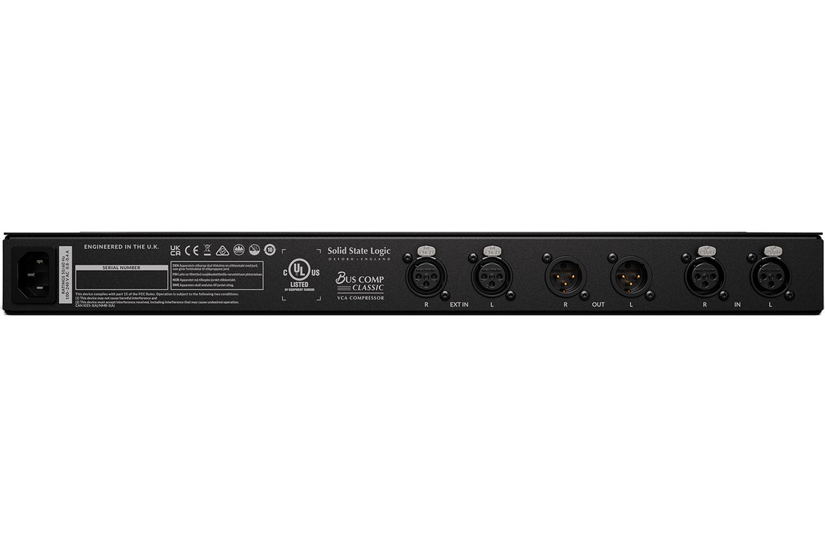 Solid State Logic Bus Comp Classic VCA Compressor