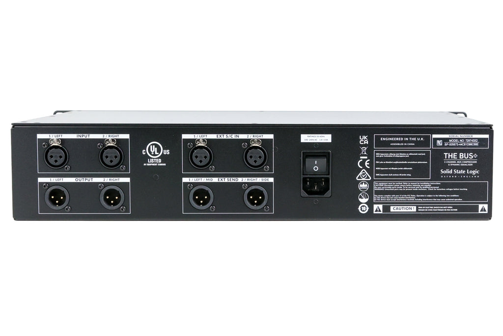 SSL Bus+ Next-Generation Stereo Bus Compressor #005673 (Used)