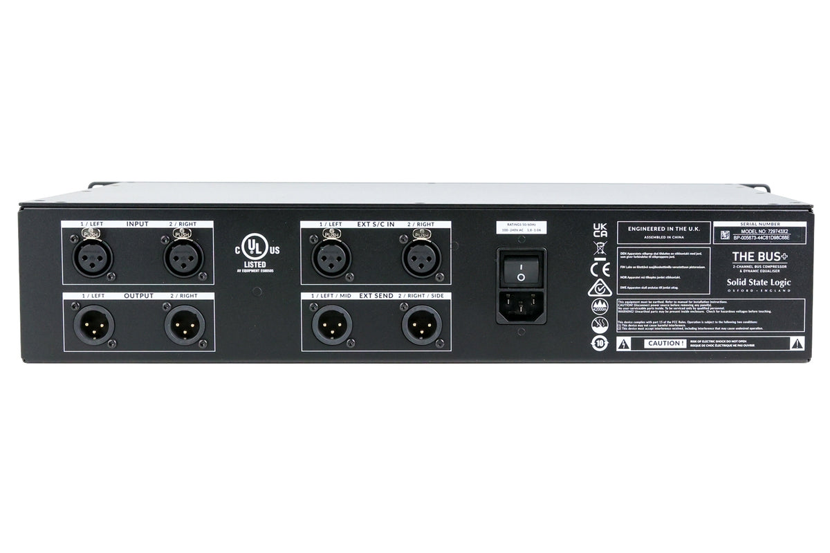 SSL Bus+ Next-Generation Stereo Bus Compressor #005673 (Used)