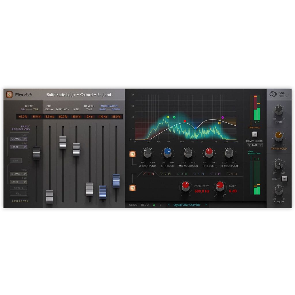 SSL Native FlexVerb Reverb Plug-In - Electronic Delivery