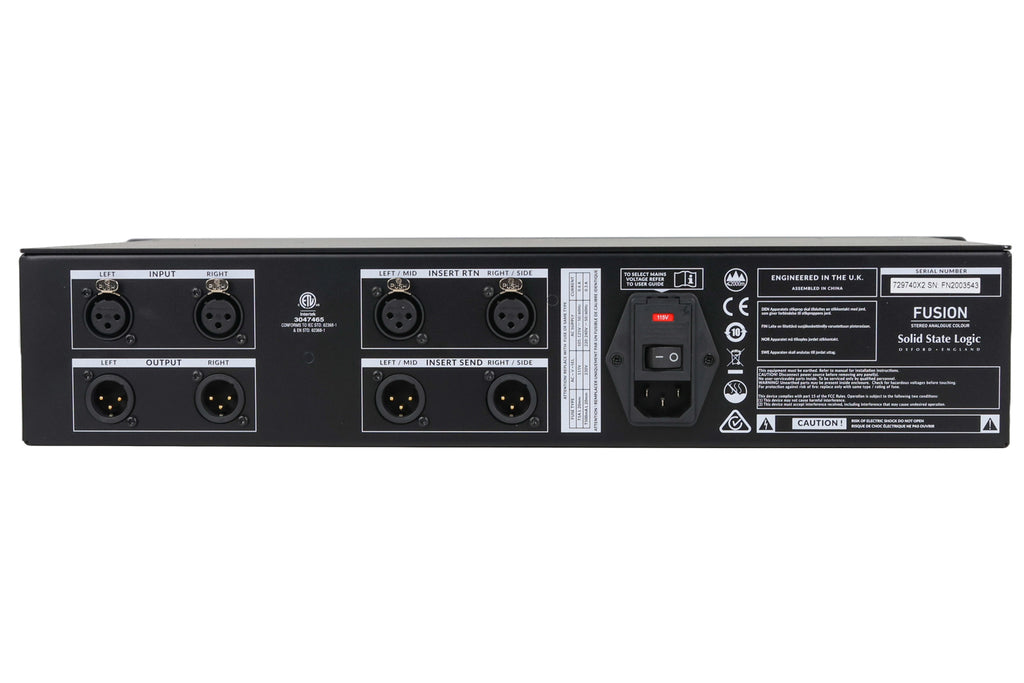 SSL Fusion Analog Master Processor #FN2003543 (Used)