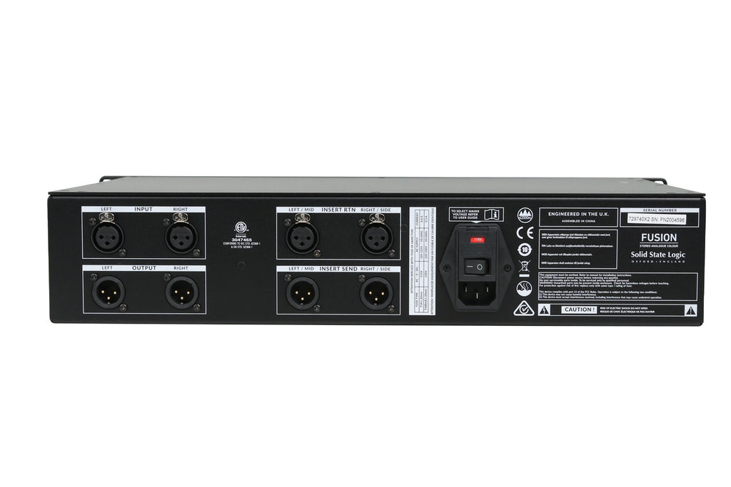 SSL Fusion Analog Master Processor #FN2004596 (Used)