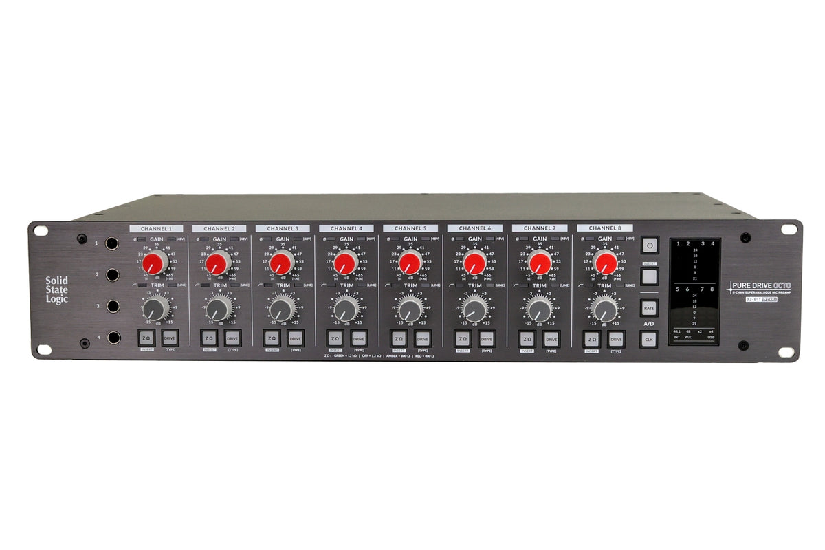 SSL PureDrive OCTO 8-Channel Microphone Preamp #001406 (Used)