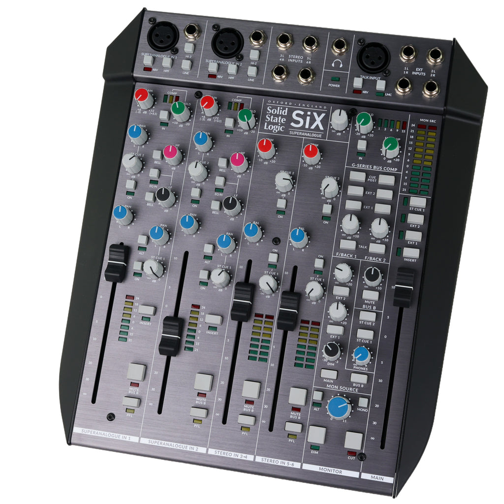 SSL SiX Small Format Desktop Mixer #SX200302 (Used) 1