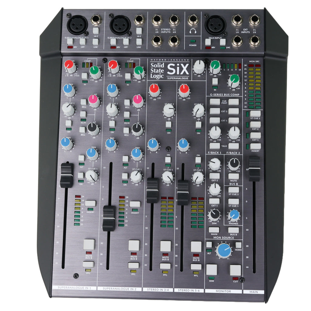 SSL SiX Small Format Desktop Mixer #SX200302 (Used)