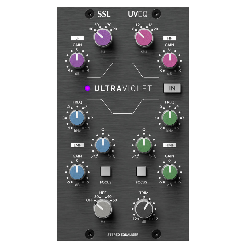 SSL UVEQ UltraViolet Fusion 500 Series Stereo Equalizer
