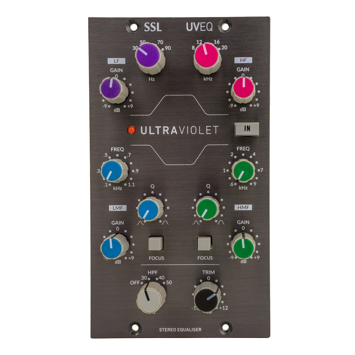 SSL UVEQ UltraViolet Fusion 500 Series Stereo Equalizer #1750 (Used)
