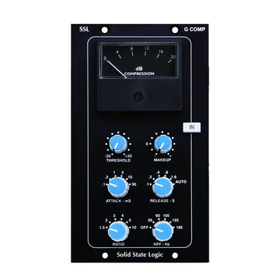 SSL G-Comp 500 Series Stereo Bus Compressor Module