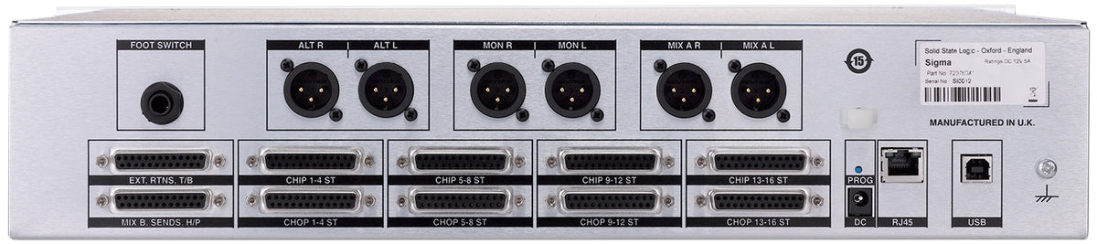 SSL Sigma 16-Channel Analog Summing Mixer